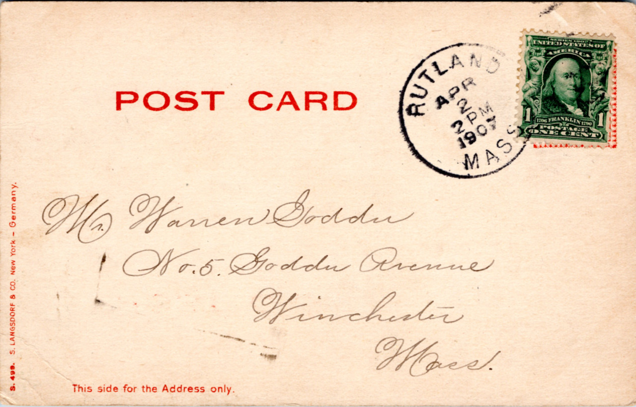 Post Office Worcester Mass The Gayraj