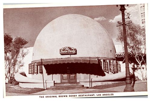 The Original Brown Derby Restaurant, Los Angeles (Stock P82)