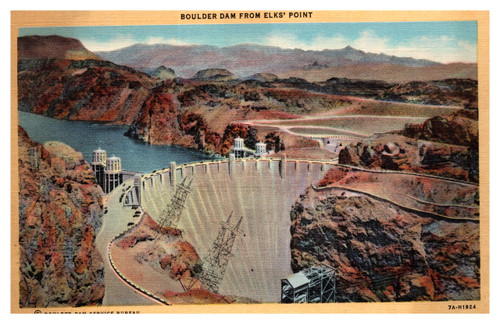 Boulder Dam From Elk's Point