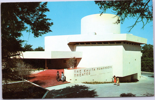 The Kalita Humphrey's Theater - Dallas Theatre Center - only theatre designed by Frank Lloyd Wright