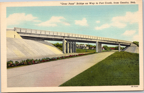 Over Pass bridge on way to Fort Crook