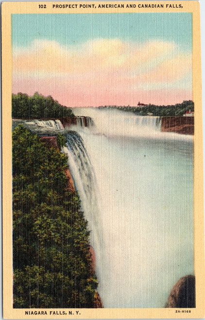 Niagara Falls - Prospect Point, American and Canadian Falls