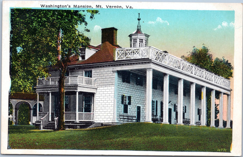 Washington's Mansion in Mount Vernon VA