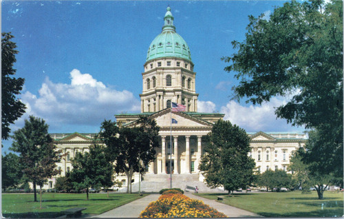 Kansas State Capitol building 1990s  - Bill Graves Secretary of State