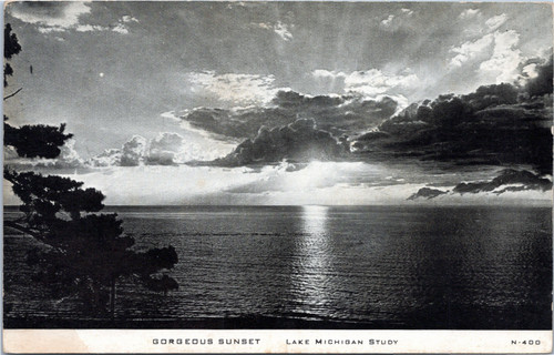 Lake Michigan Sunset Gorgeous Sunset C. R. Childs camera study