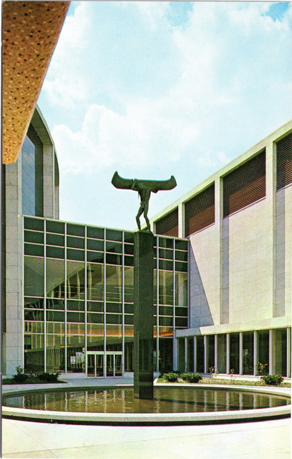 Cobo Hall - Spirit of Transportation sculpture by Carl Miles