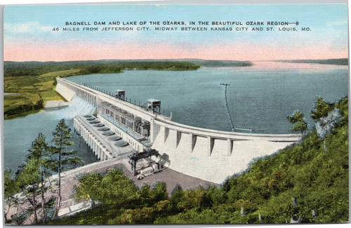 Bagnell Dam and Lake of the Ozarks