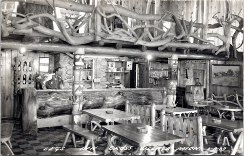 Legs Inn - restaurant , Cross Village, Michigan     (13-6454)