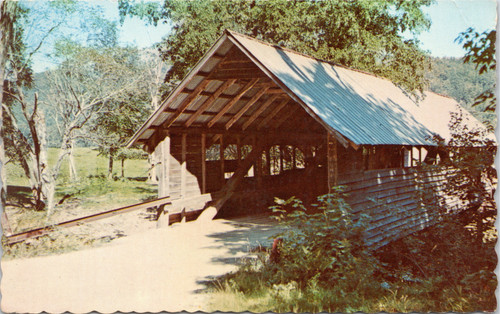 Bump Covered Bridge No. 43 over the Beebe River, Campton NH