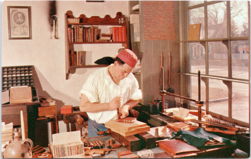 Colonial Williamsburg: The Bookbinder  (14-7329)