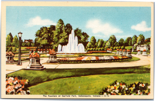 Indianapolis Garfield Park Fountain