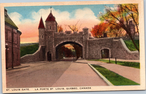 Quebec Canada St. Louis Gate