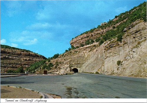 Tunnel on Cloudcroft Highway, New Mexico