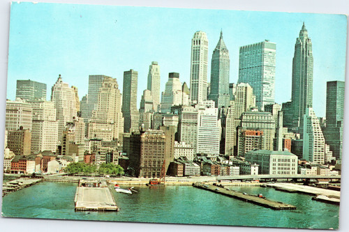 New York Heliport - Manhattan skyline