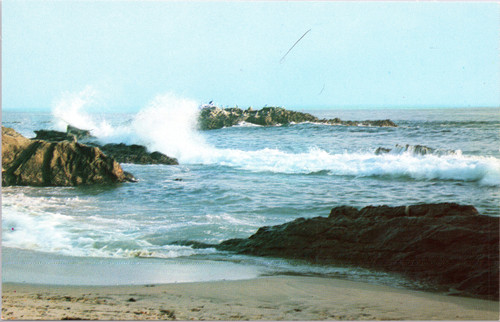 Scenic California coast