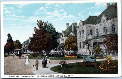 Cottages, Looking East, Soldiers' Home