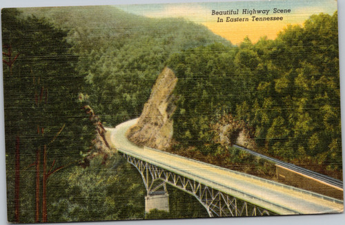 Beautiful Highway Scene in Eastern Tennessee  (3-11-389)