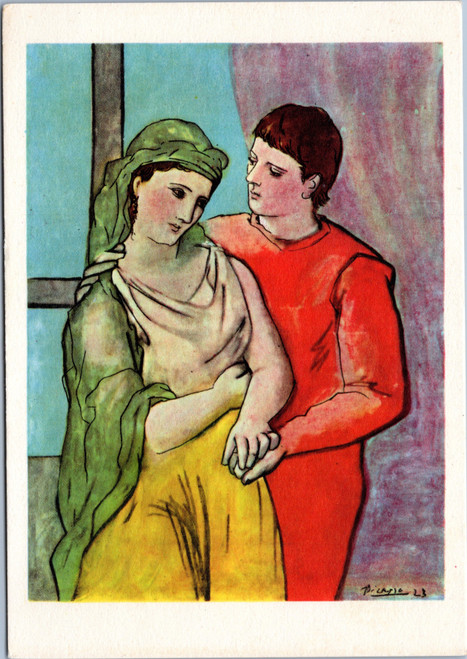 Pablo Picasso -The Lovers    (20-11-885)