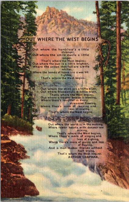 Out Where the West Begins