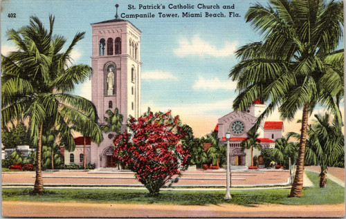 St. Patrick's Catholic Church and Campanile Tower, Miami Beach