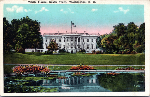 The White House, South Front, Washington DC  (22-13-243)