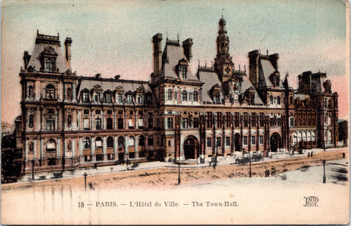 L'Hotel de Ville - The Town Hall  (22-13-478)