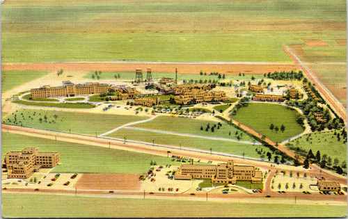 Hospital Center, Albuquerque - air view