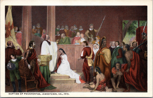 Baptism of Pocahontas