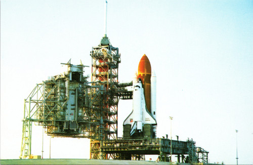 Kennedy Space Center - Challenger on Pad 39A