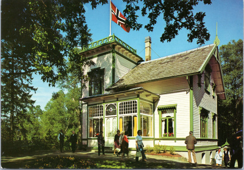 Edward Grieg's home, Bergen, Norway - exterior view