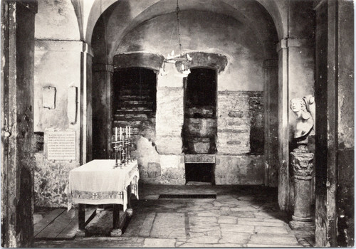 Catacomb of S. Sebastiano - The crypt of the Saint