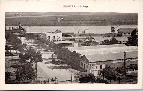 Kenitra - Port view  (26-15-688)