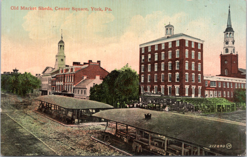 Old Market Sheds, Center Square, York, Pa.