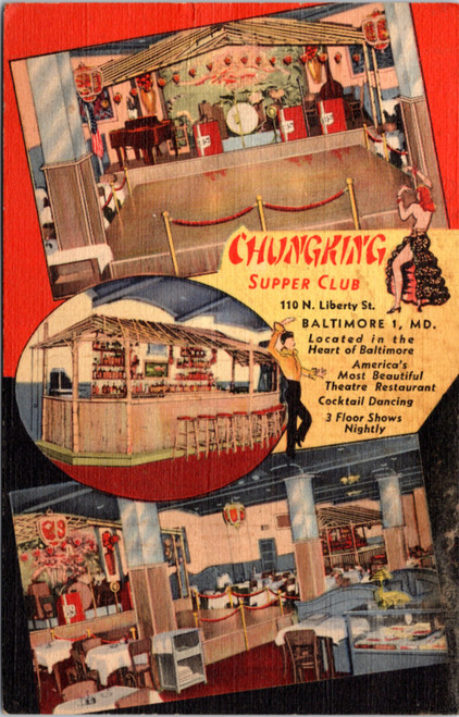 Chungking Supper Club, Baltimore, Maryland