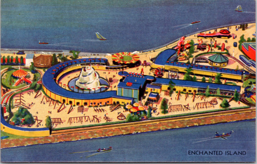 Enchanted Island - Chicago World Fair  American Colortype No. 130