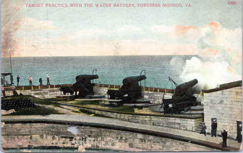 Water Battery, Fortress Monroe, VA - DAMAGED