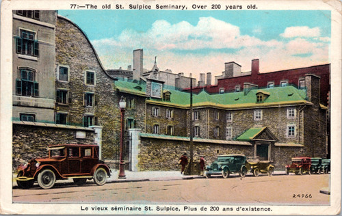 The old St. Sulpice Seminary