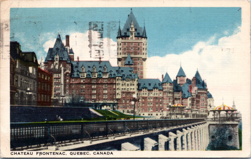 Chateau Frontenac, Quebec, Canada  (28-17-633)
