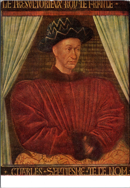 Portrait of Charles VII, King of France