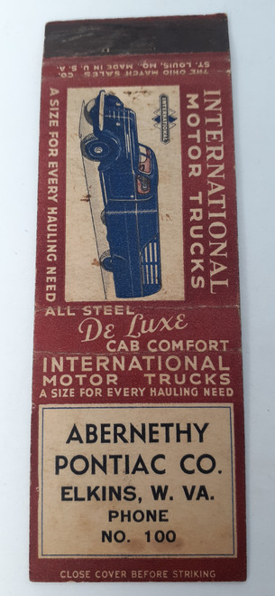 International Motor Trucks Abernethy Pontiac Elkins WV