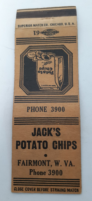 Jack's Potation Chips, Fairmont West Virginia