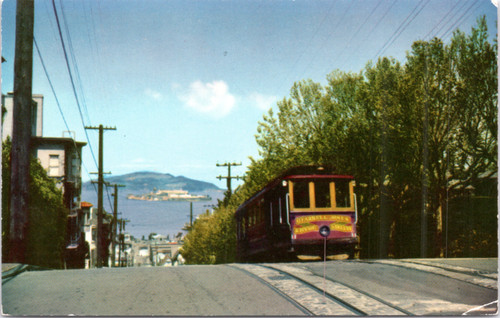 Hyde Street Cable Car, San Francisco CA (29-18-154)