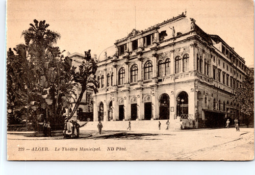 Alger - Le Theatre Municipal (29-18-218)