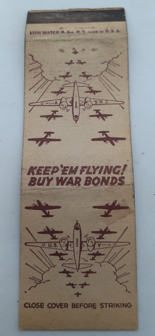 WWII Planes in V - Keep 'Em Flying! Buy War Bonds