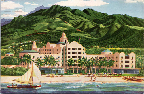 Royal Hawaiian Hotel - On the Beach at Waikiki