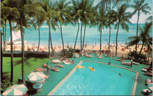 Honolulu  Hawaii Outrigger Hotel