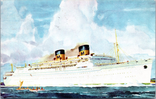 Matson Lines Luxury Liner Lurline - San Francisco, Los Angeles, Honolulu (18-823)