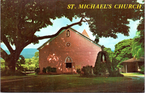 St. Michael's Church, Oldest Catholic Church, Kailua, Kona Hawaii