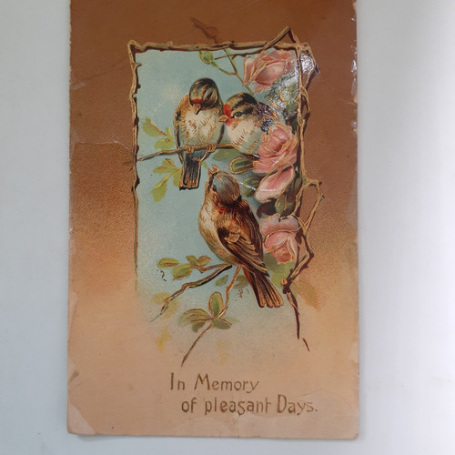 In Memory of Pleasant Days - Birds - United Art 4090