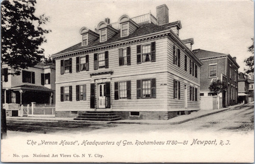 The Vernon House - Headquareters of Gen. Rochambeau